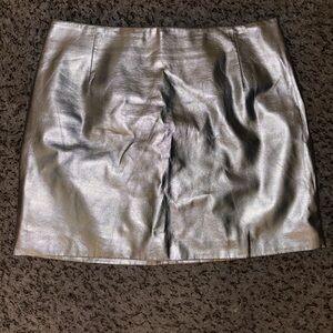 H&M Silver Skirt